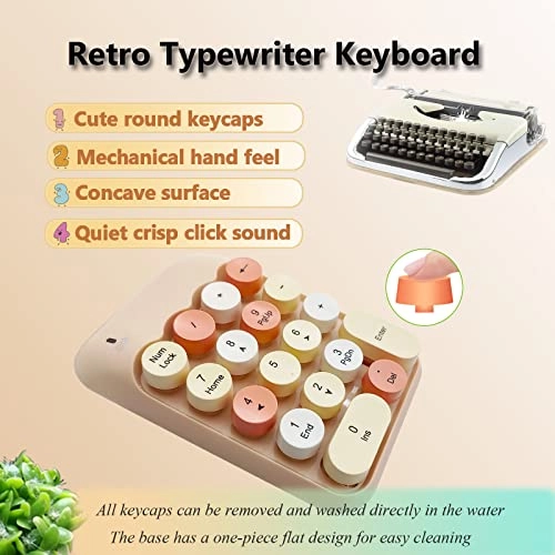 X910 - Wireless Numeric Keypad Black Red