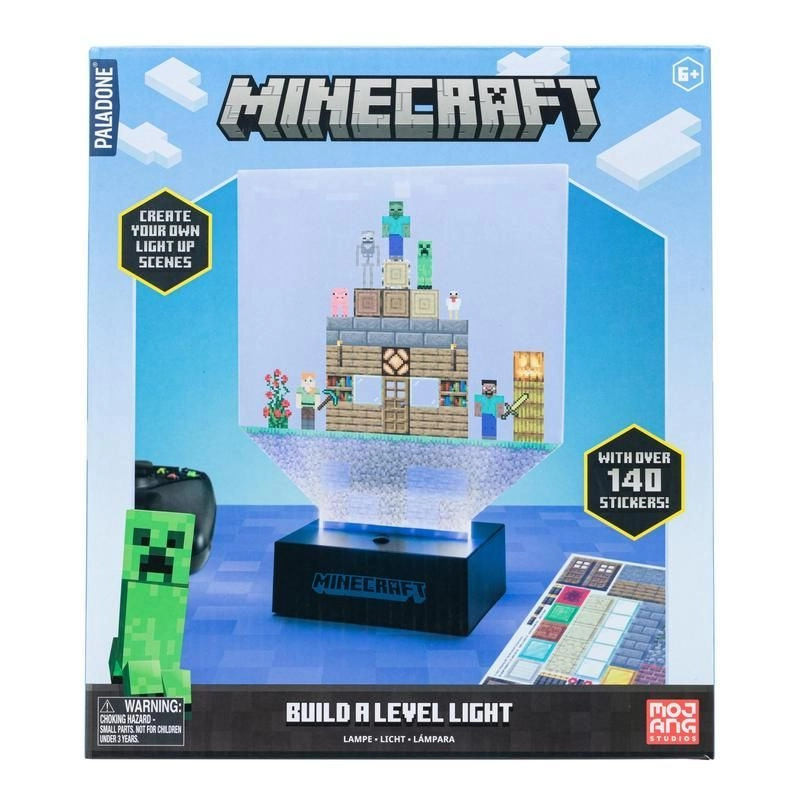 Minecraft Build a Level Light - USB 3x AA batteries