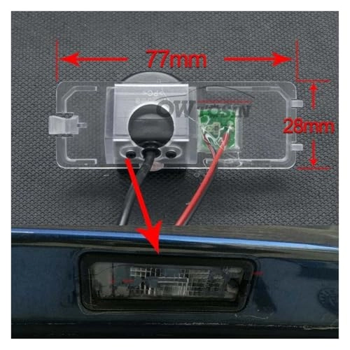 Rear View Camera - Night vision Wireless 1280 x 720 pixels