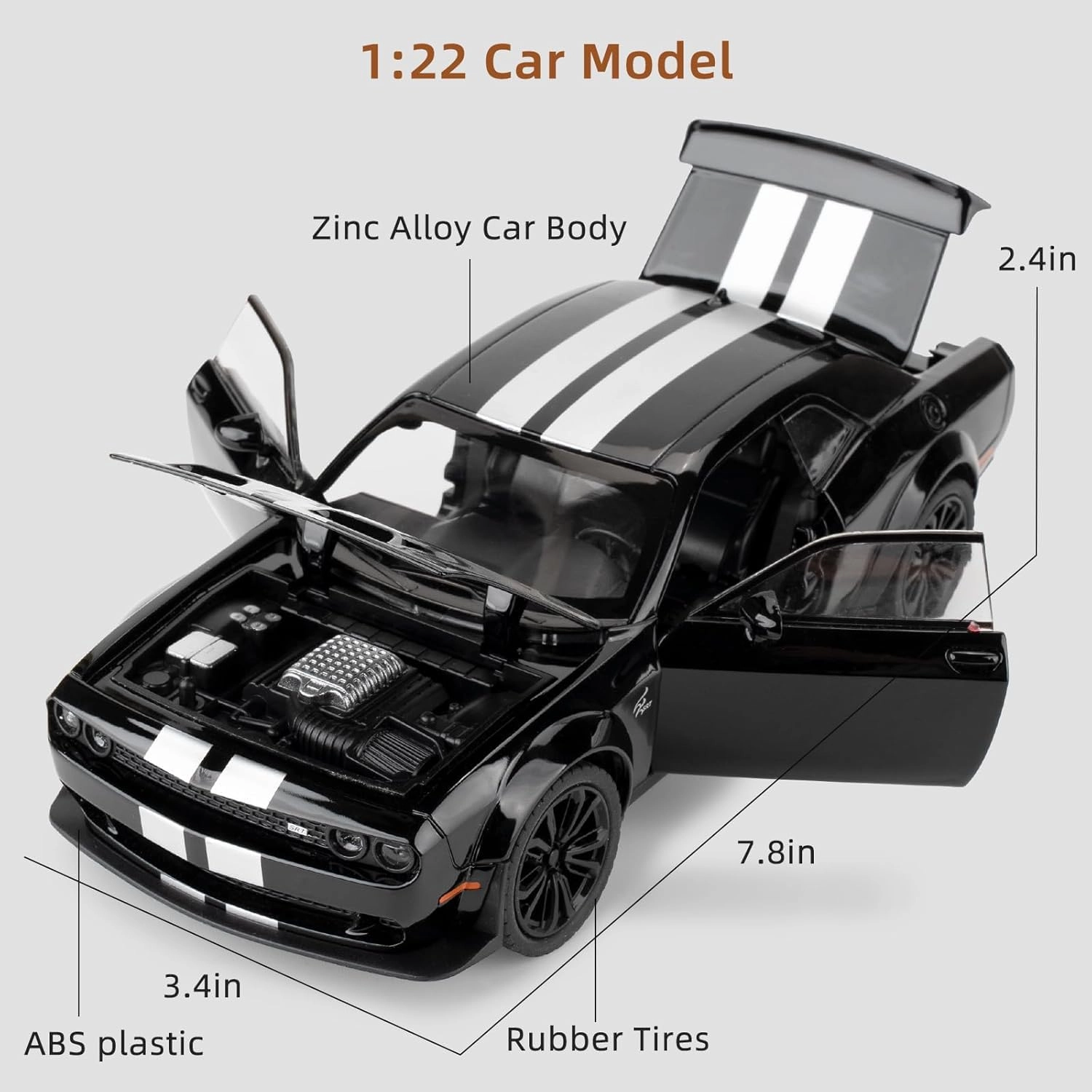 Dodge Challenger SRT - 1:24