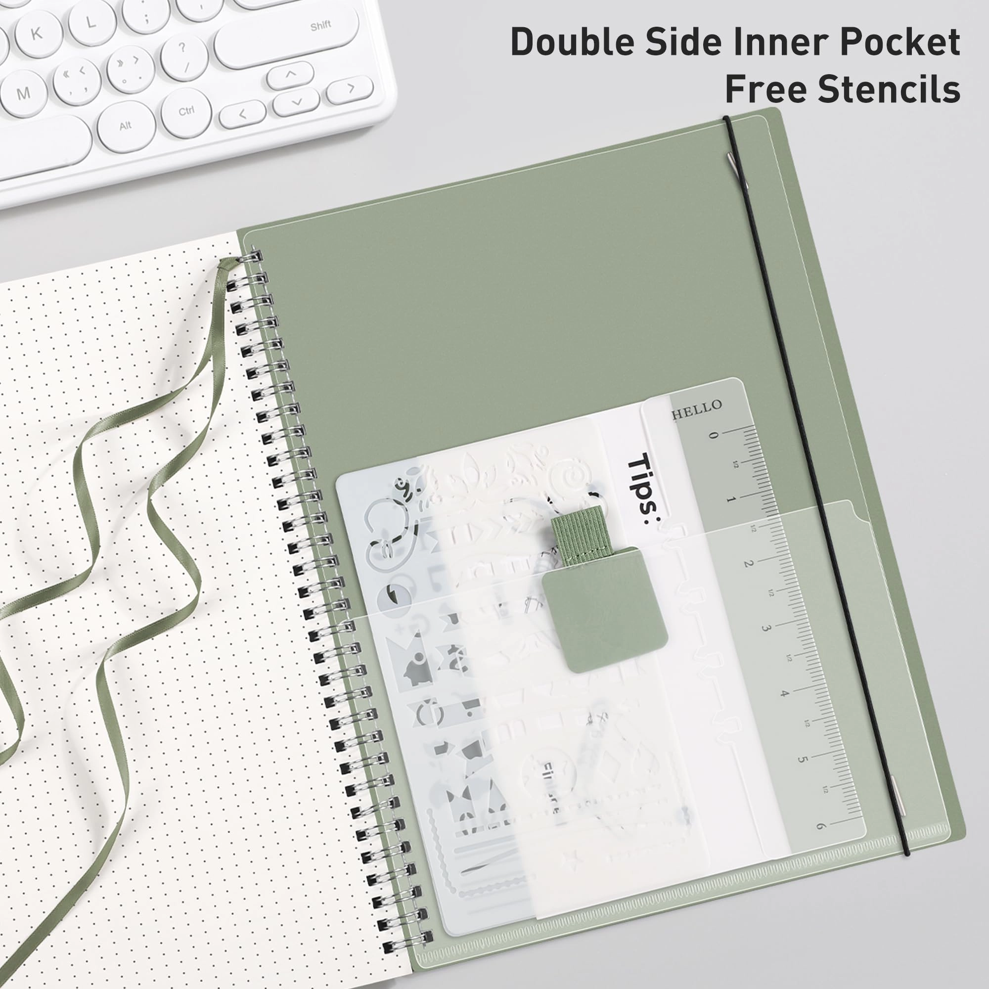 Notebook A4 Spiral - Lined 55 Sheets