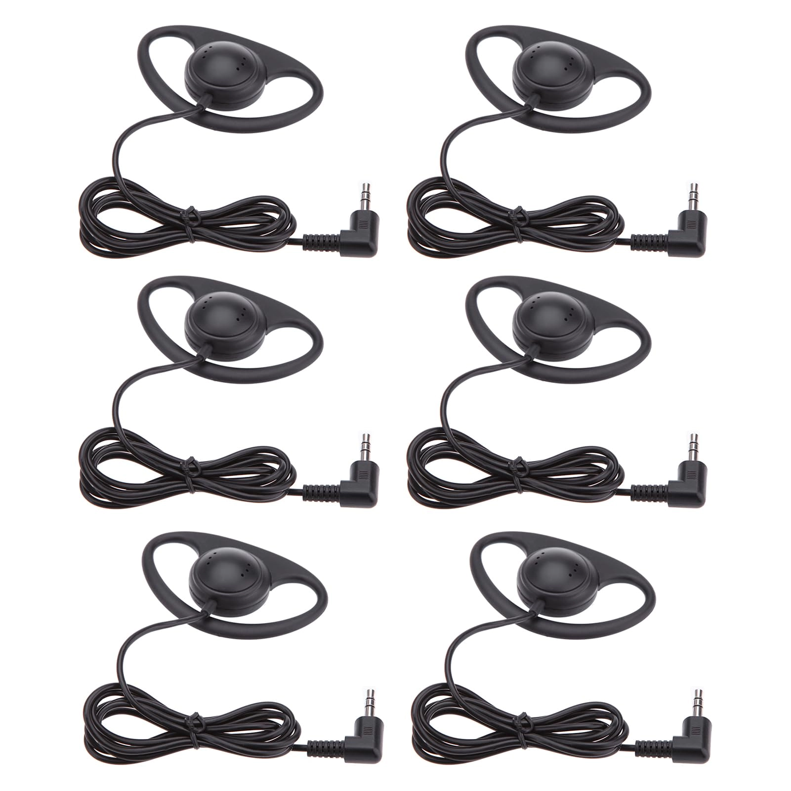 TIKATARER Air Tube Security Earpiece Wired Earbud