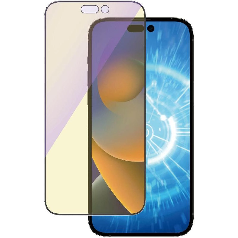 Ultra Wide Fit Clear Tempered Glass Screen Protector for iPhone 16 Plus