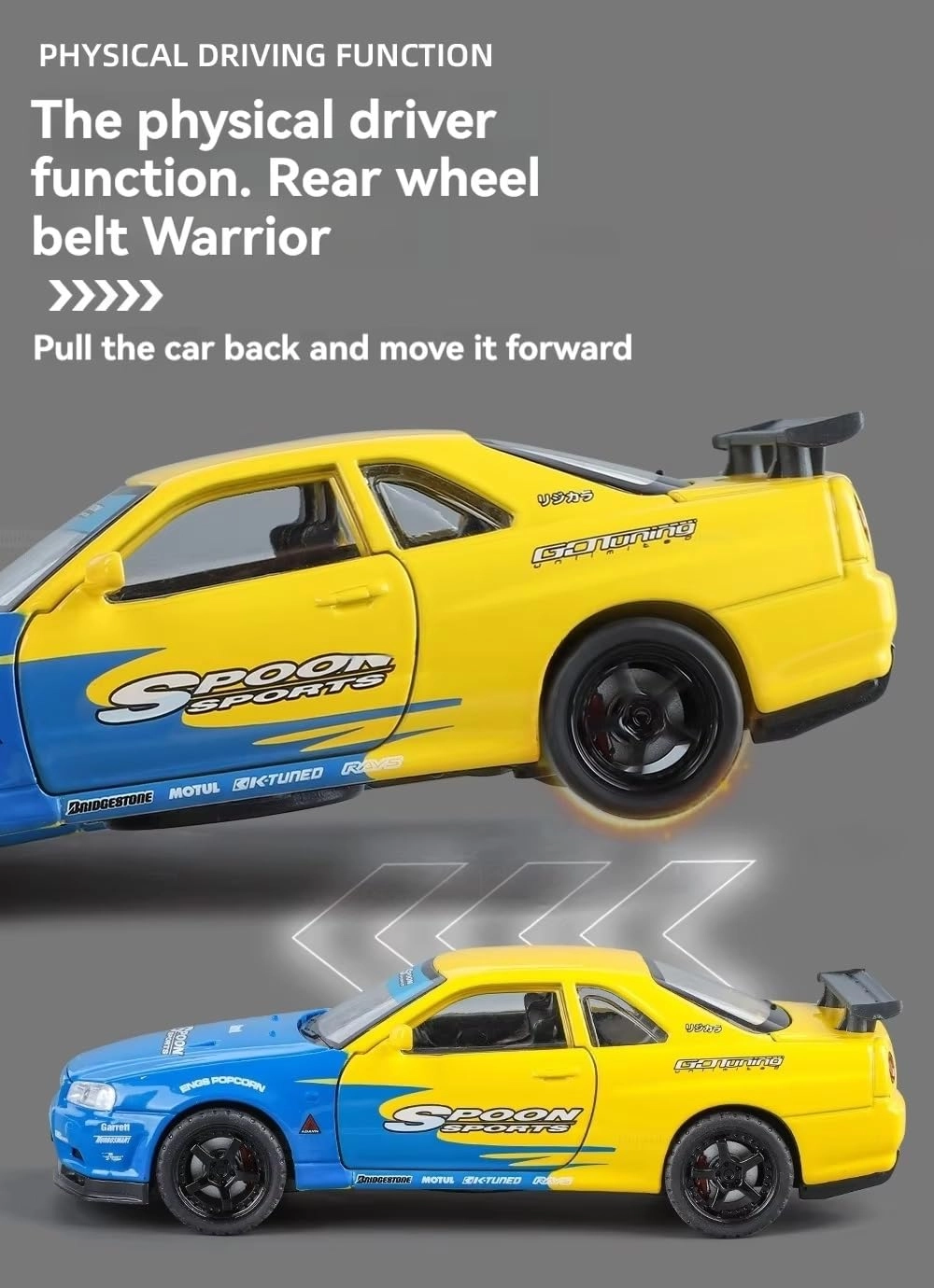 Skyline R34 - 1:32 Scale 1.0 Count