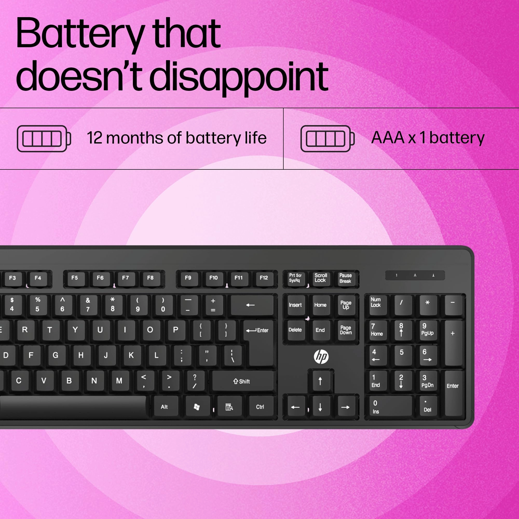 K160 - QWERTY Wireless