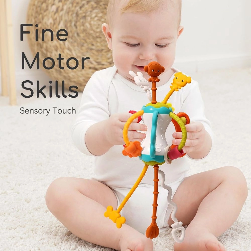 Baby Swivel Teether - Rattle Colorful