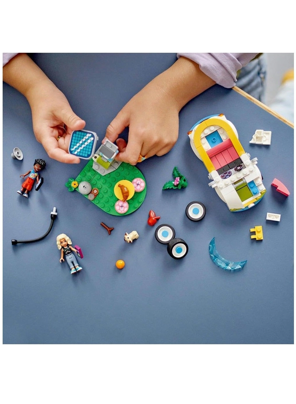 Friends Electric Car and Charger - 6+ Solar-powered