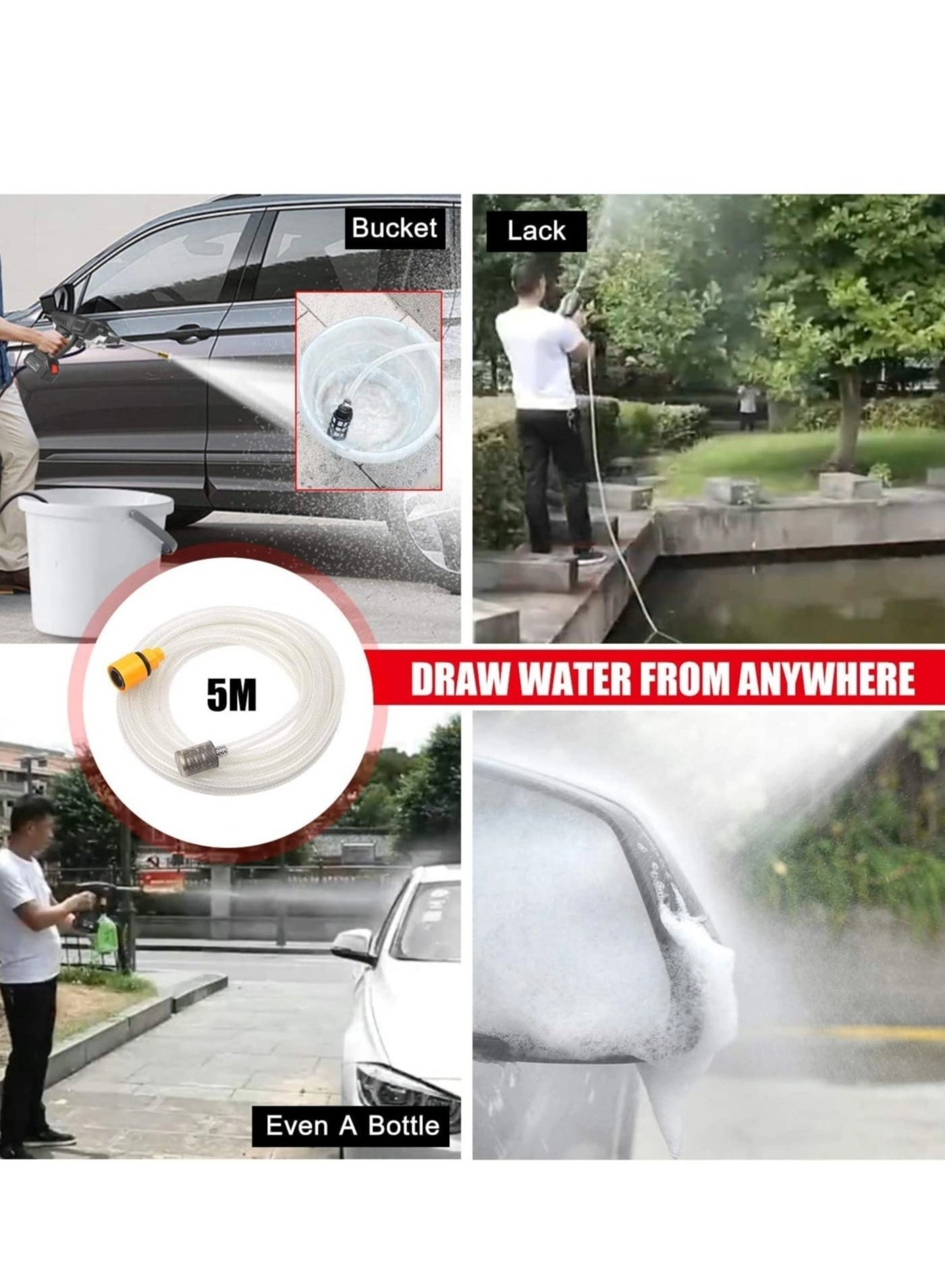 Portable Washer - 48V 30Bar