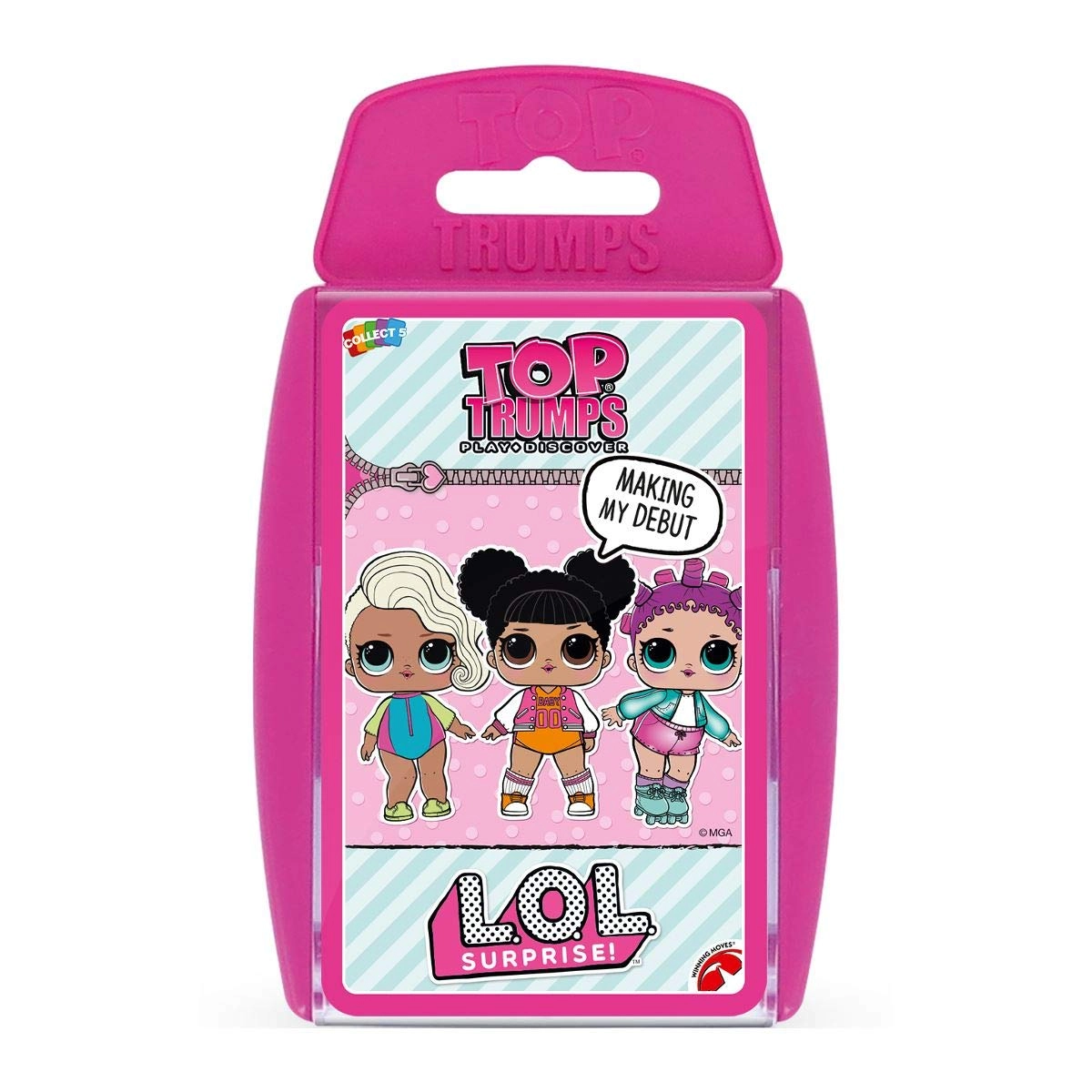 MGA Entertainment Winning Moves Top Trumps Lol Card Game - English 5 years and up 1 piece(s)