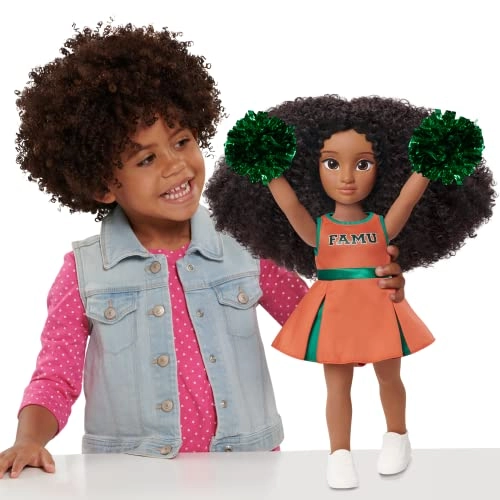 Alyssa Doll - 18 Inch Medium Brown Curly Hair