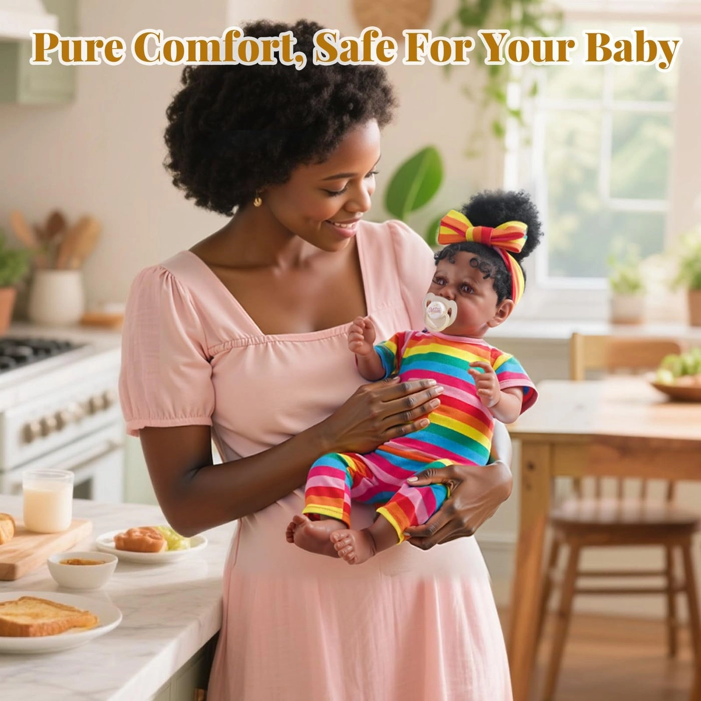 Reborn Baby Doll - 20 Inch Soft Body Ages 3+ Gift Set