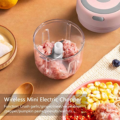 Mini Electric Food Chopper - 250ml USB charging