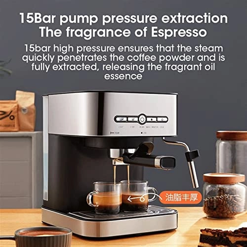 High Pressure Steam Semi-automatic Espresso - 11-15 cups Pump pressure