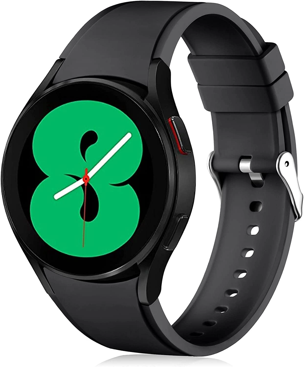 PEFKO 20mm Arc Edge Watch Band for Samsung Galaxy Watch 4 Classic - 42mm 44mm 46mm
