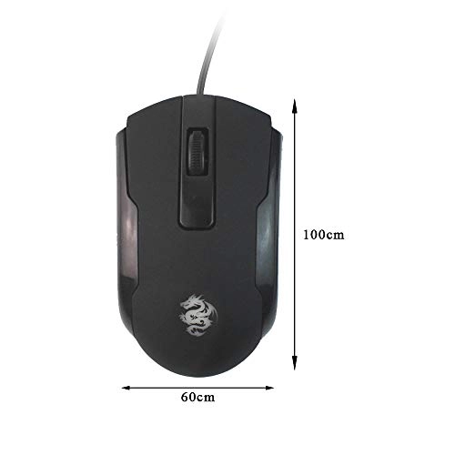 RAAVEE Left Handed Mouse - Wired