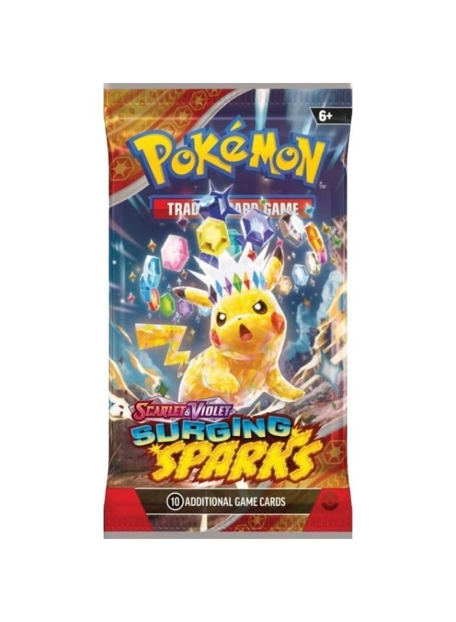 TCG Scarlet & Violet 8 Surging Sparks Three Booster Blister