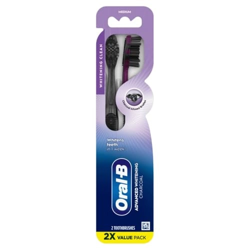 Charcoal Toothbrushes - Medium