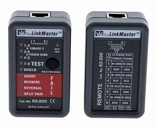 Link Master Tester - UTP & STP Wire Map Tester