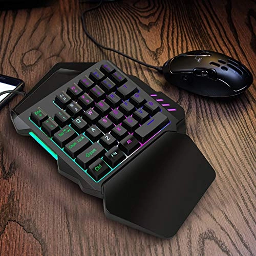 Single Hand Gaming Keyboard - Wired
