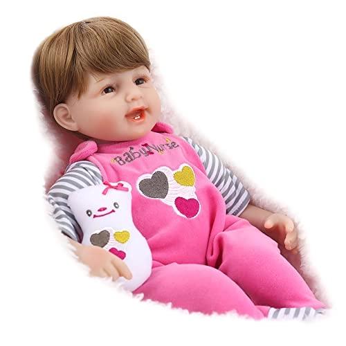 Reborn Baby Doll - 18 Inch 45cm Soft Vinyl Girl