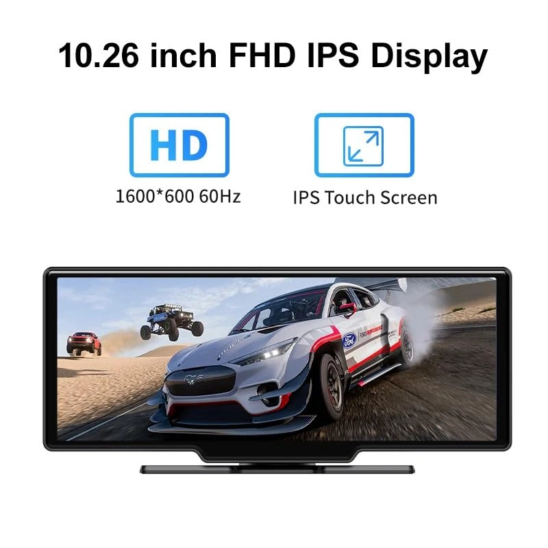 Car Display Dashboard Monitor - 10.26-Inch