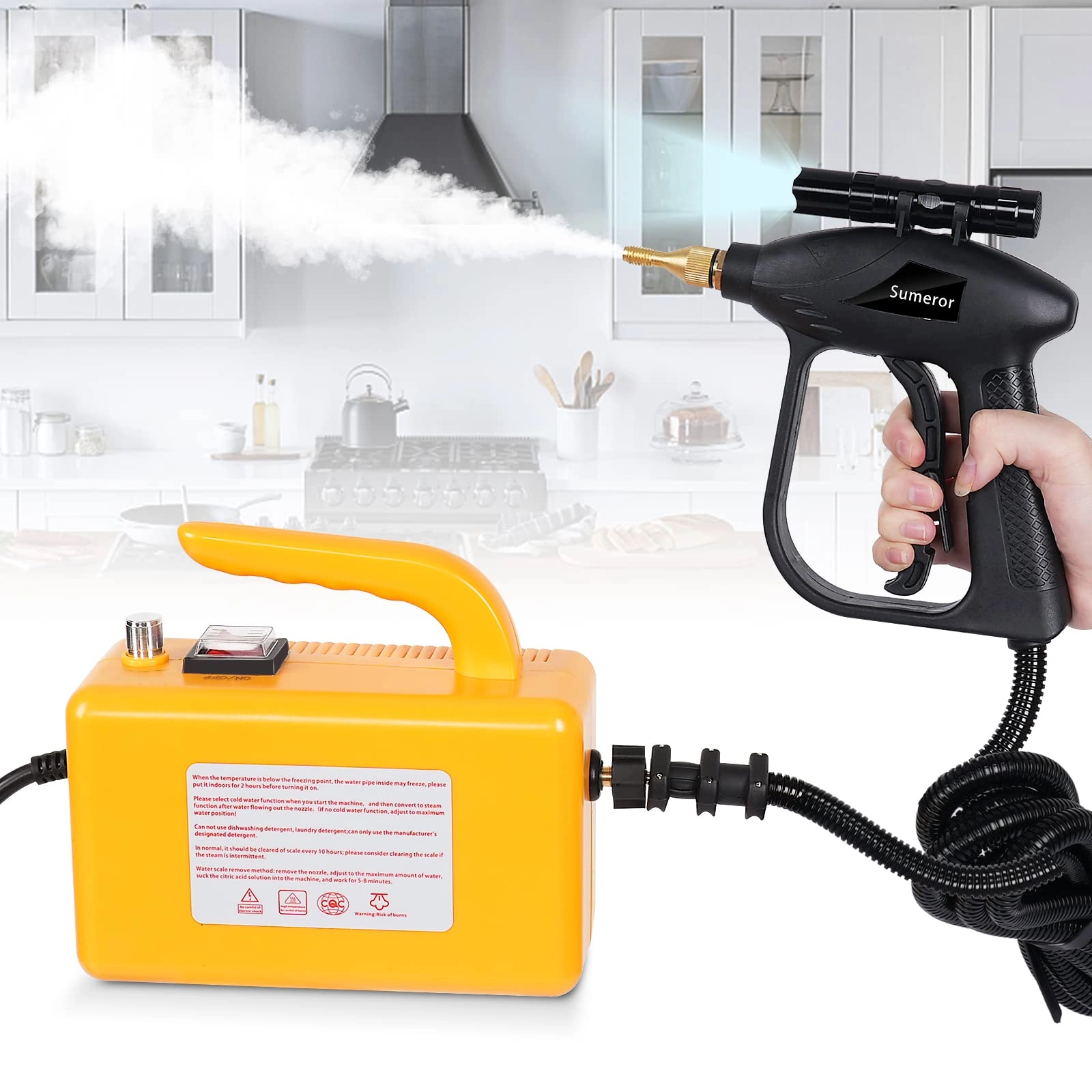 Sumeror Steam Cleaner - 3 Bar