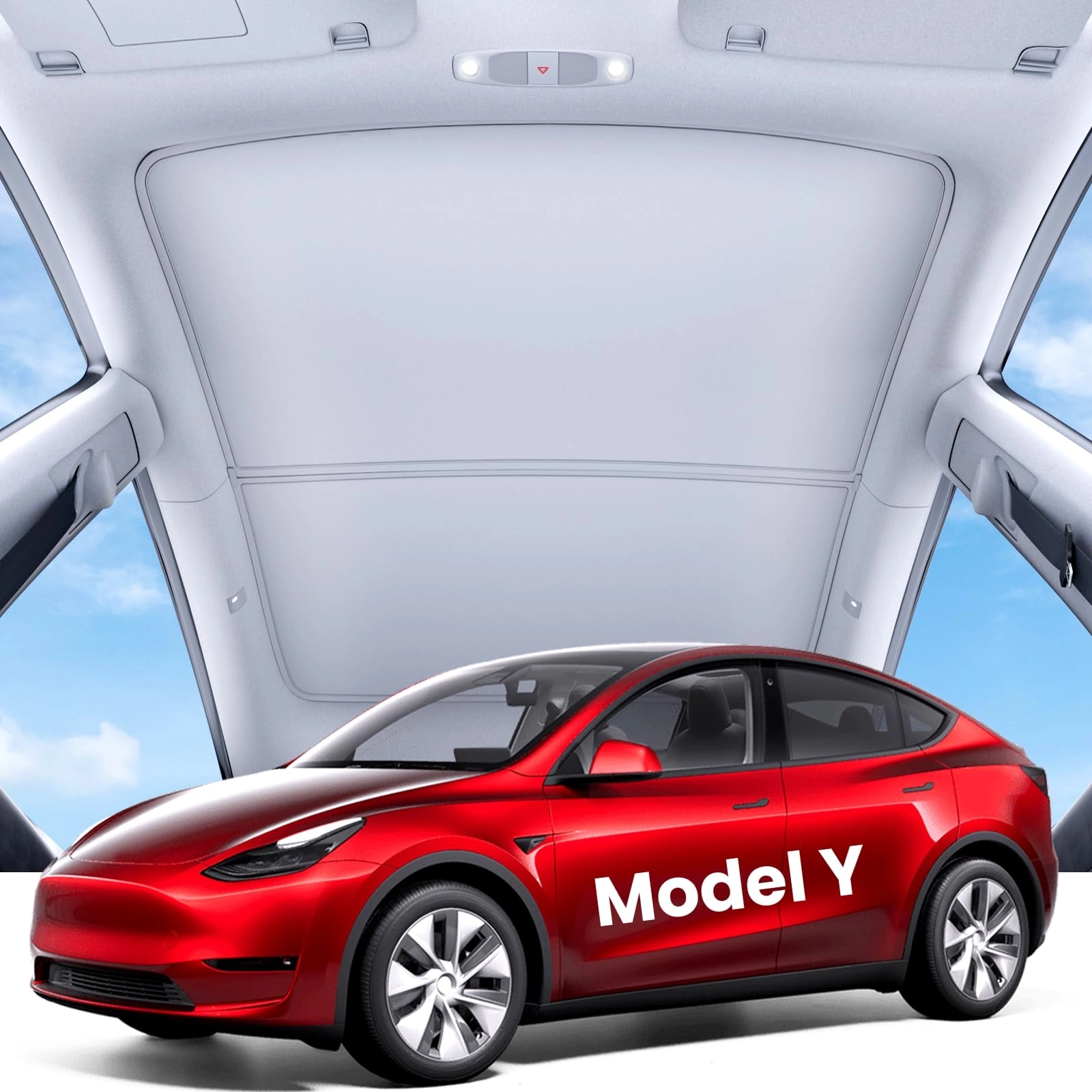 REEVAA Model Y Roof Sunshade - Tesla 2020-2025
