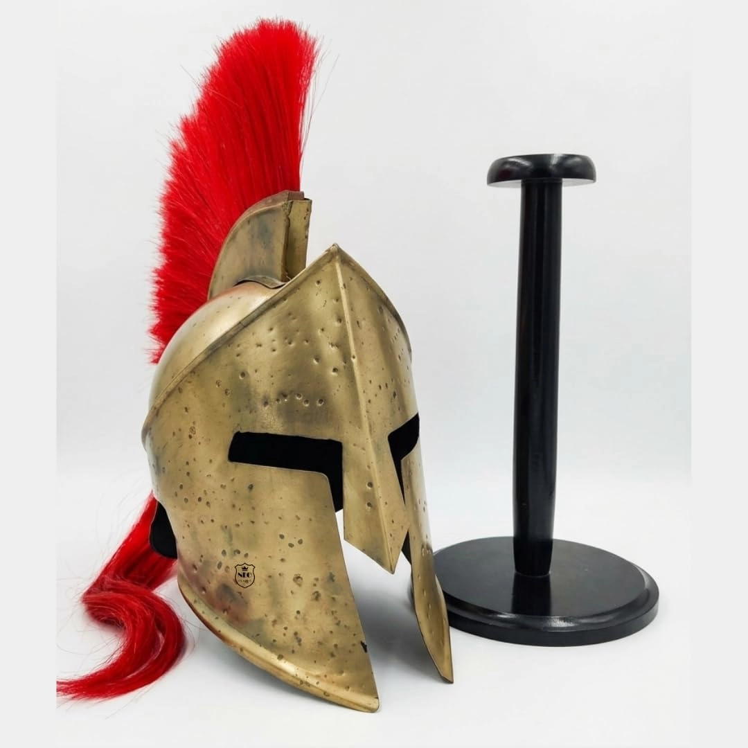 Neo Classic Handicraft Decorative Helmet - Iron