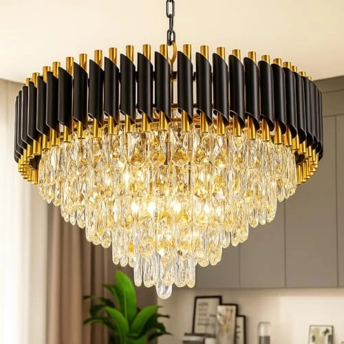 Crystal Pendant Light - 800/300 MM