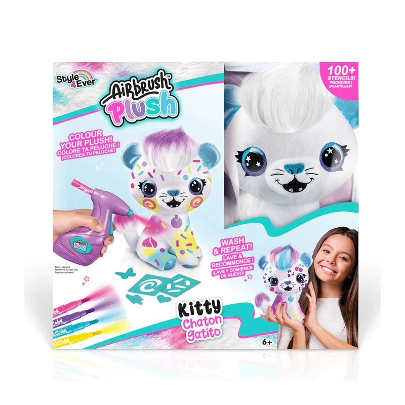 Canal Toys Kitty Airbrush Plush