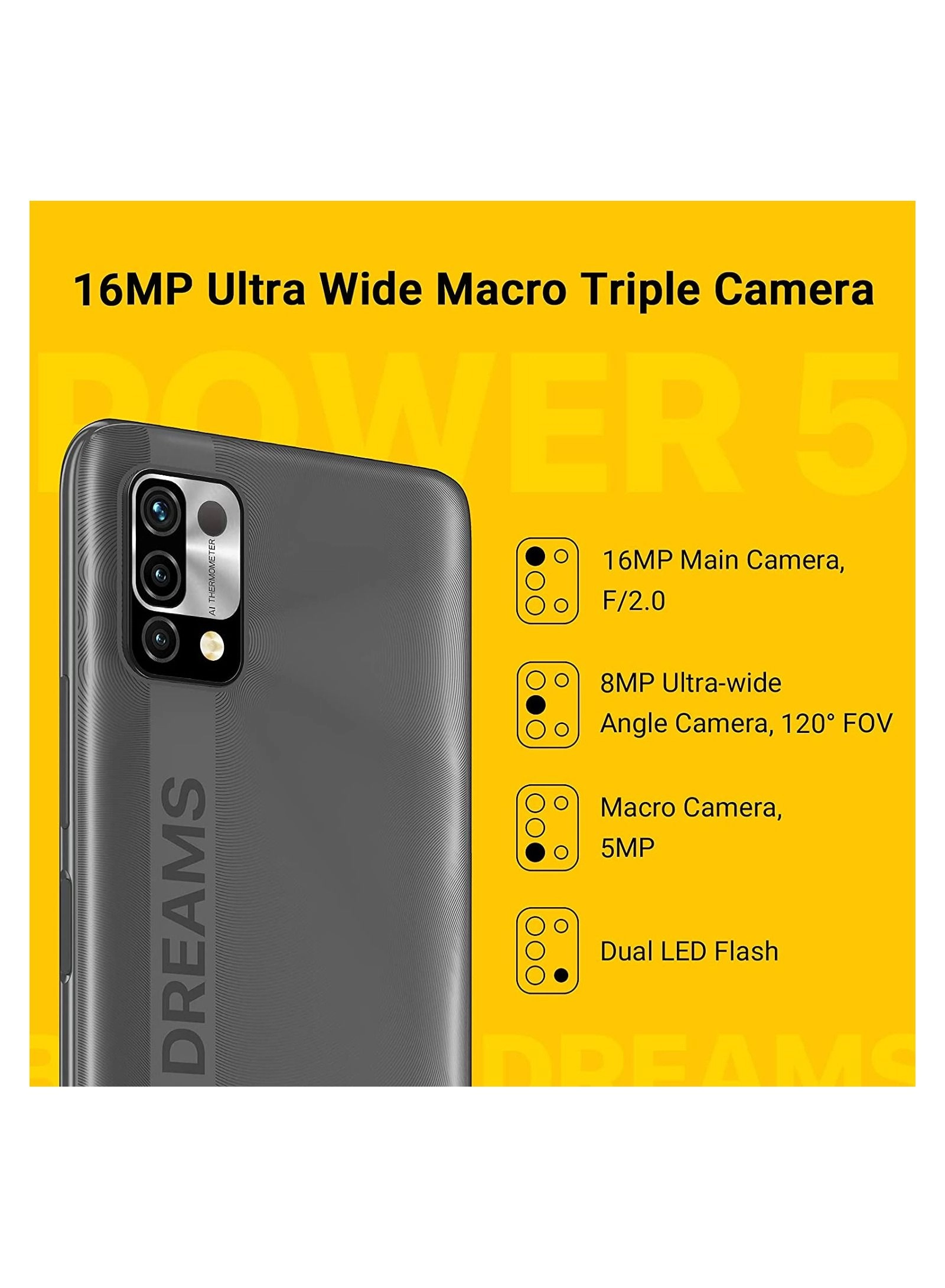 Power 5 - 4 GB 128 GB