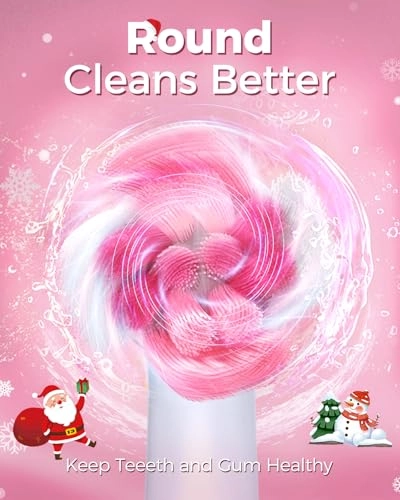 Rotating Electric Toothbrush - 8 Brush Heads 4 Modes 25-Day Battery Life