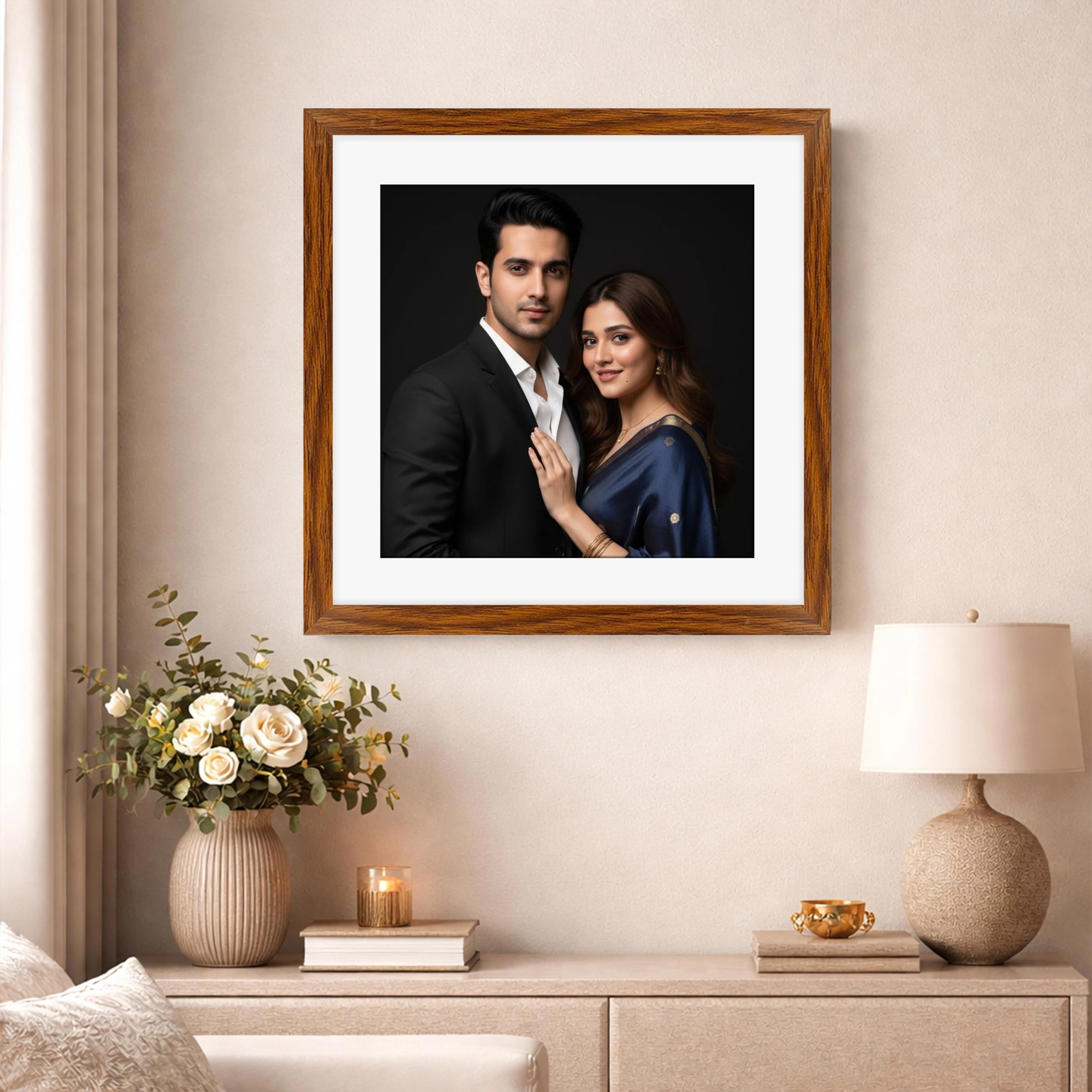 Edge Square Document Frame - 16x16 Inch 1