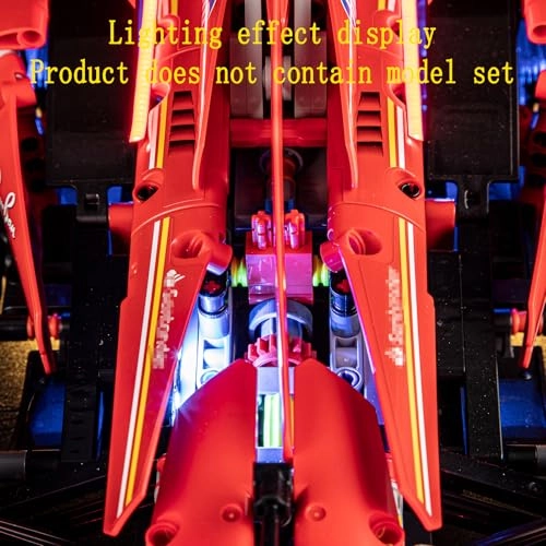 LED Light Kit for LEGO Ferrari SF-24 F1 42207 - Plastic Sport 4.5-5V