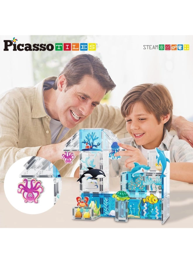 Magnetic Block Marine Animals - 8pcs