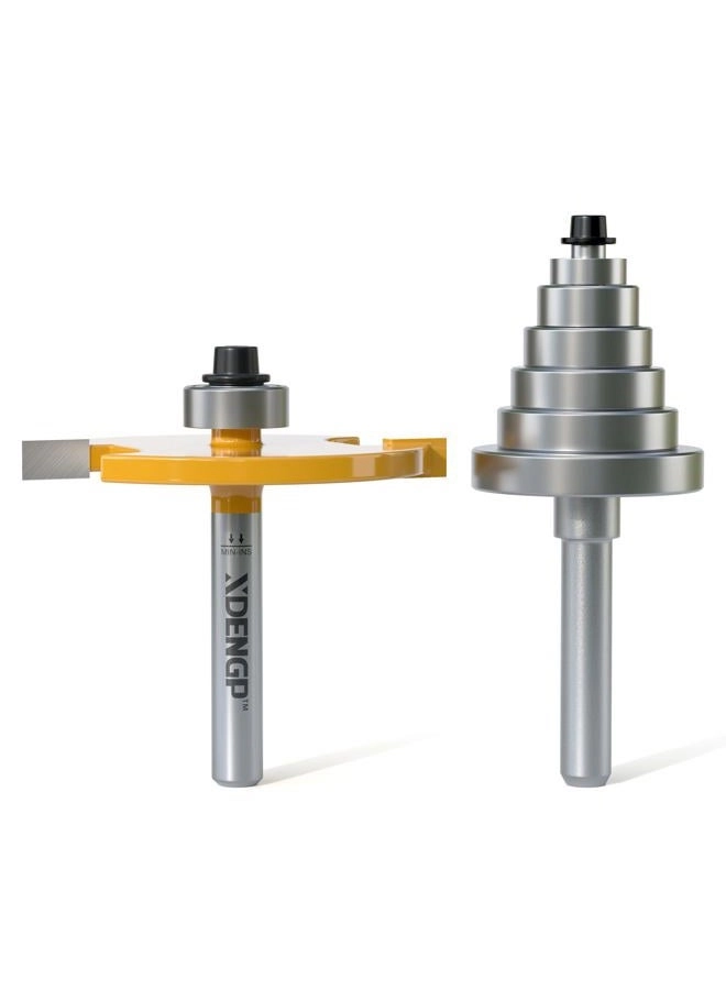 XDENGP Rabbet Router Bit - 2" Dia 1/4 Inch 1 piece