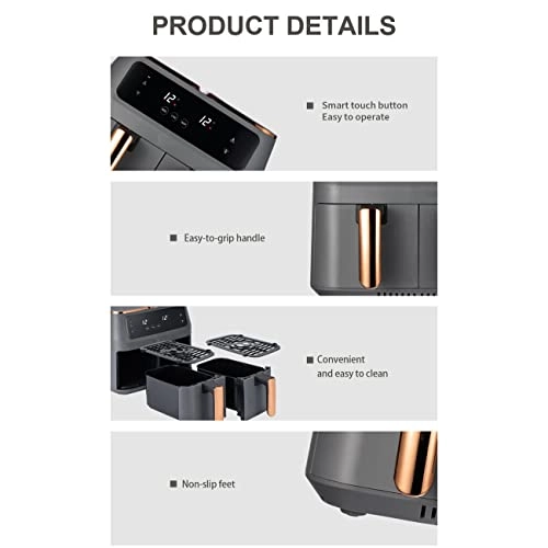 Double Air Fryer xiyouji2 2x4L