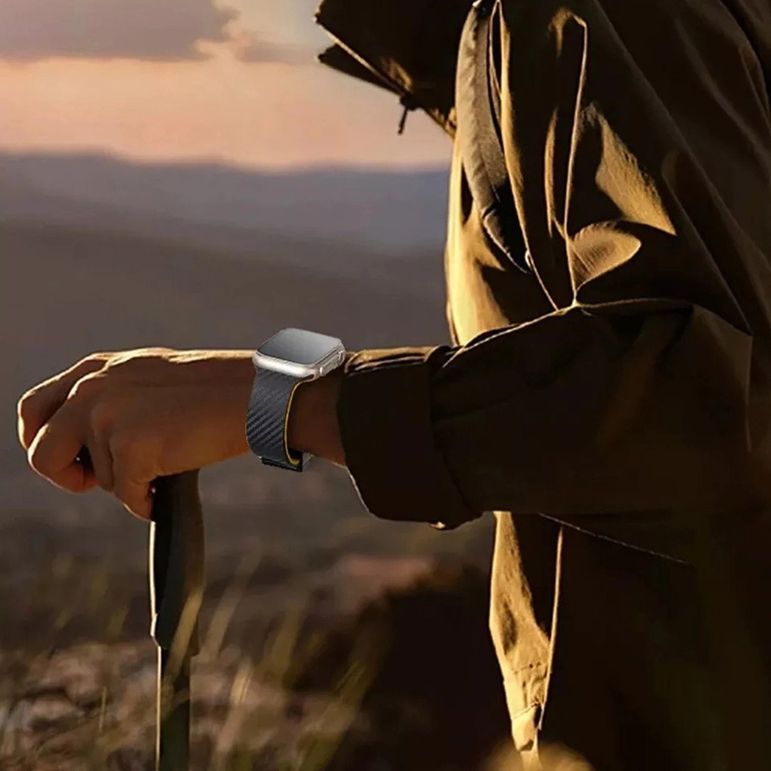 Duo Flax Watch Strap for Apple Watch - 45/44 mm