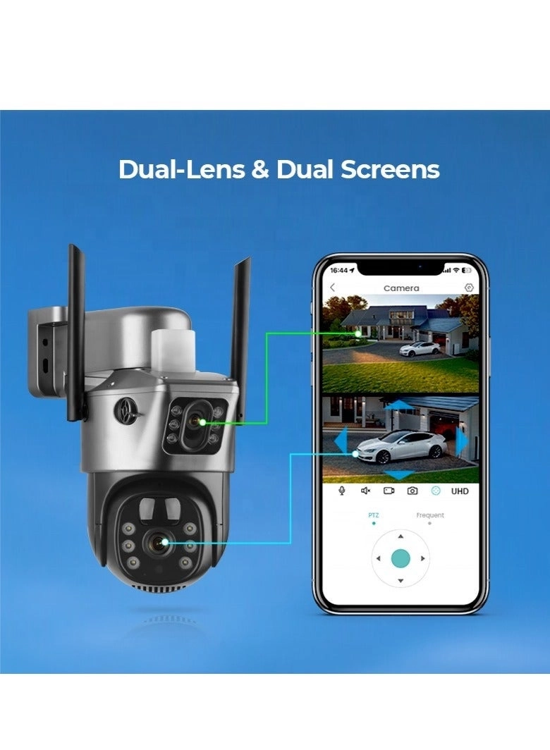 GEEK SPACE 36X Optical Zoom 4G Lte Cellular Security Camera