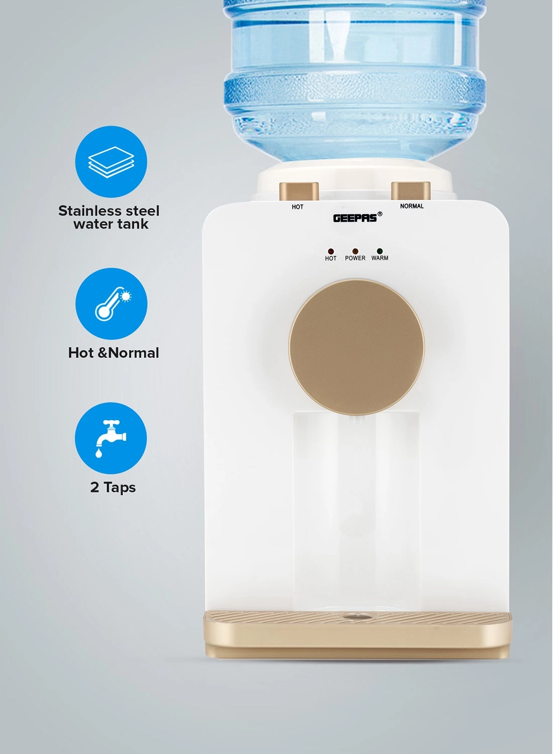 GEEPAS GWD17032 - 0 L