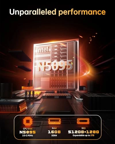 P1 - 17.6'' N5095 16GB DDR4 512GB SSD + 128GB eMMC