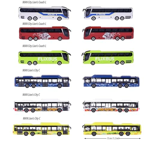 Man City Bus - 13 cm 1 Piece