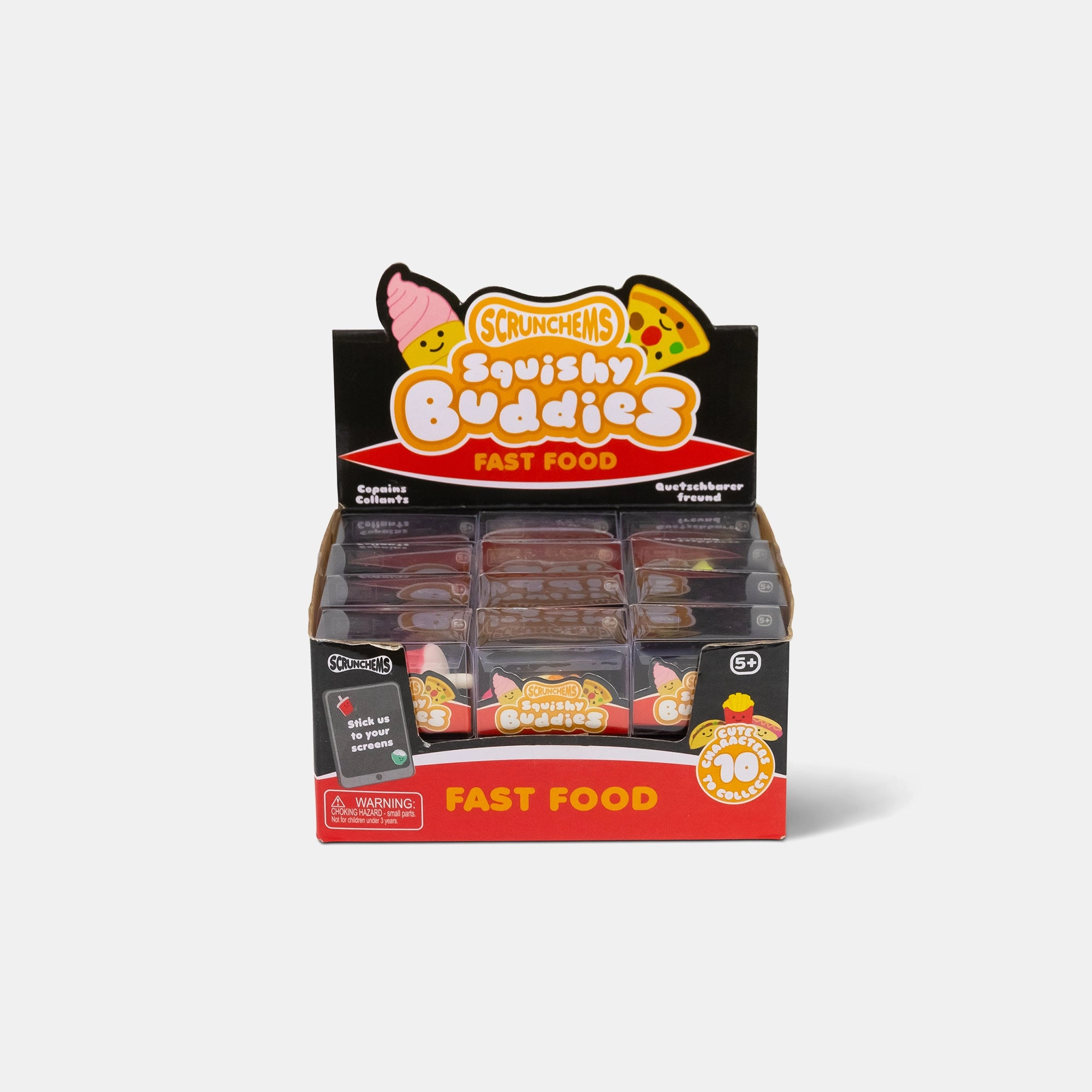 BORDERS Scrunchms Squishy Fast Food Assortment