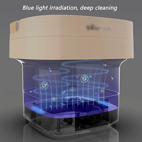 Folding Clothes Washing Machine - Portable Ultrasonic Cleaning