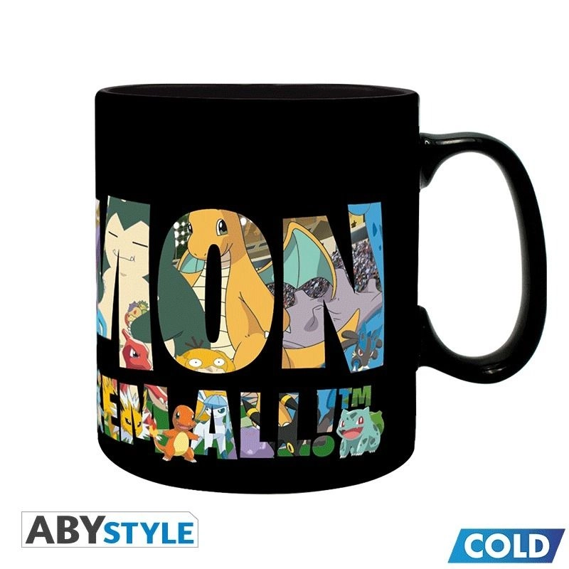 POKEMON Gotta Catch Them All Mug - Heat Change - 460 ml