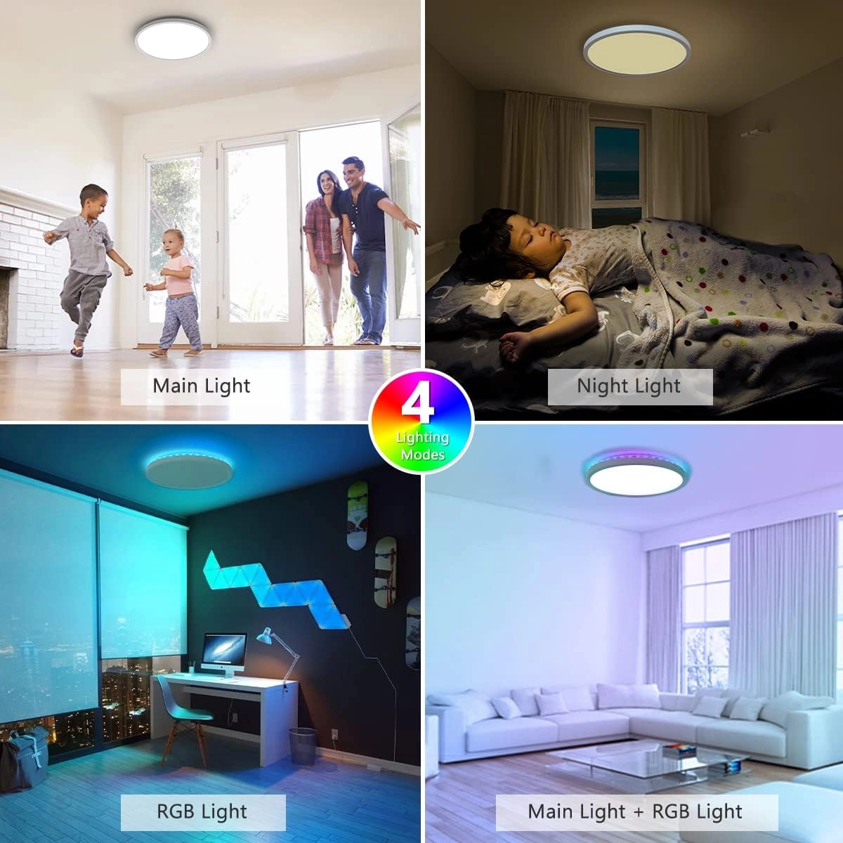 LED Ceiling Light - 3000K 4500K 6000K