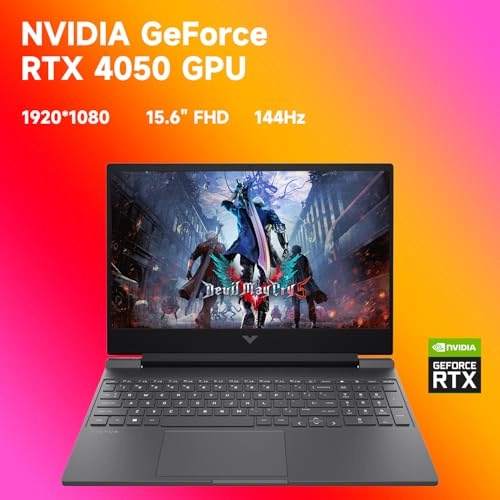 Victus RTX 4050 TPN-Q279 - 15.6'' Ryzen 7-7445HS 32GB DDR5 1TB SSD Bundle