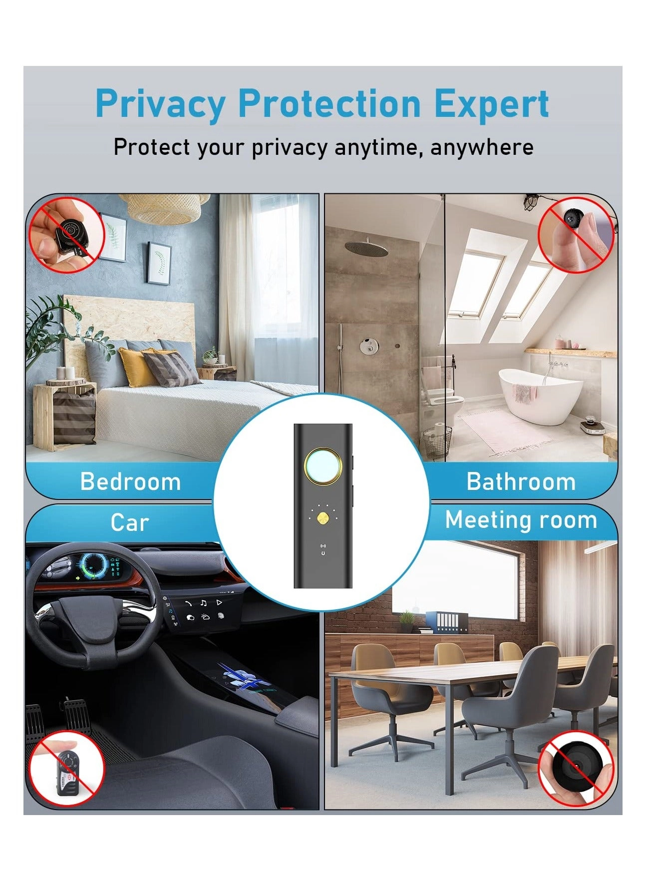 mini spy camera wireless hidden Device detector