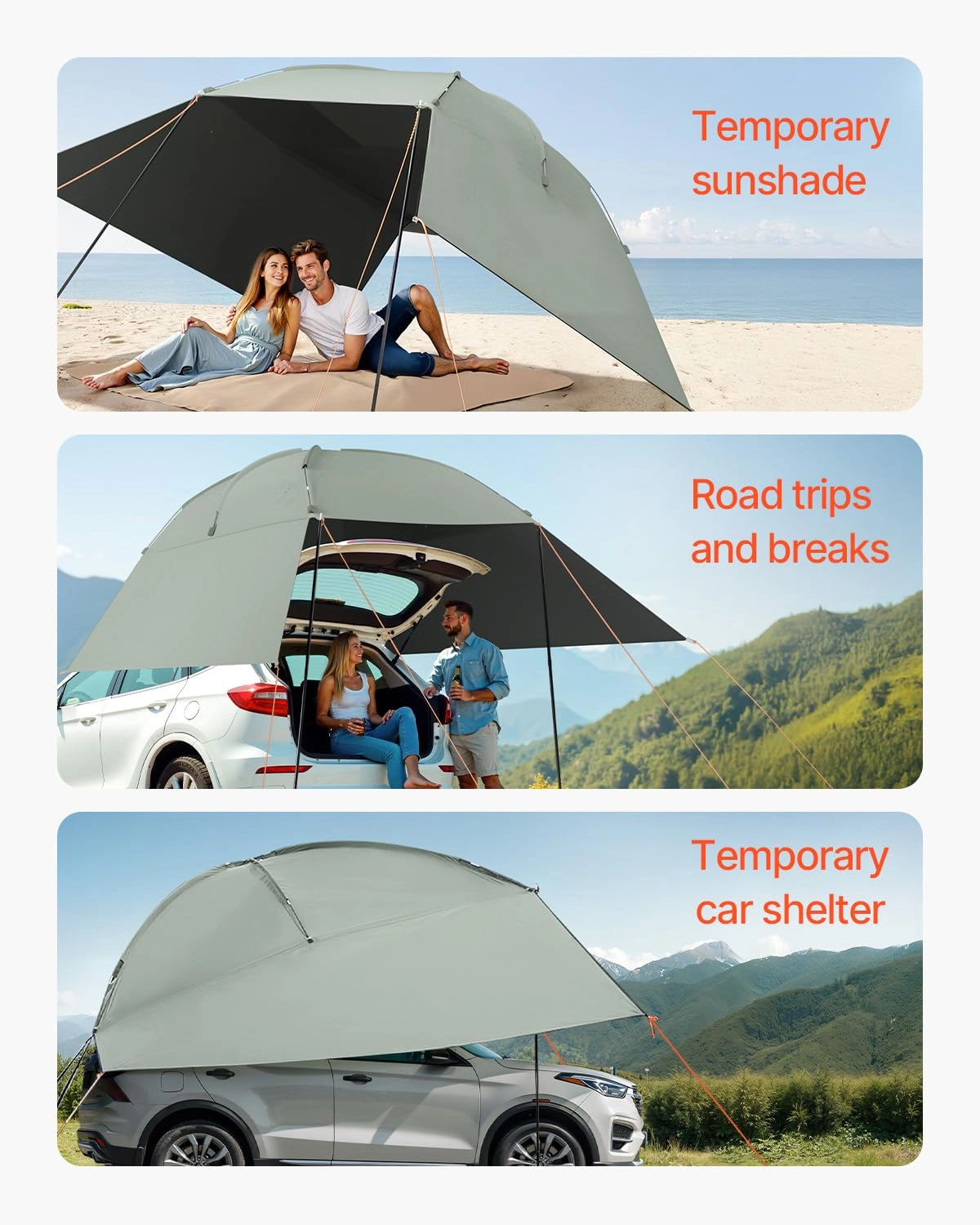 Versatility Camping Tent - 10x7 ft