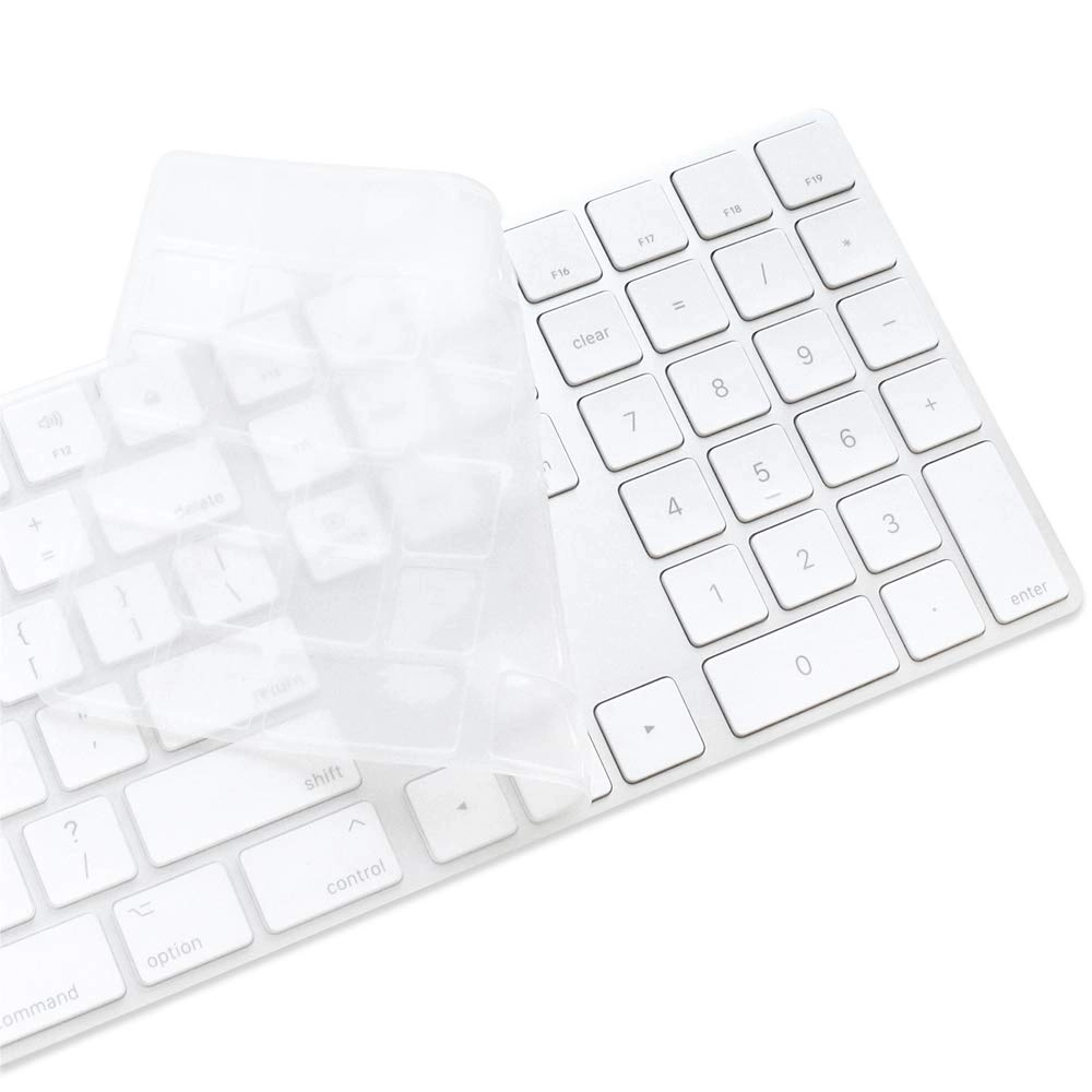 Keyboard Cover Skin - US Layout Wireless Bluetooth